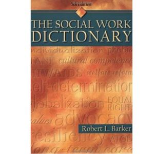 BOOK- The Social Work Dictionary